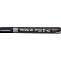 Marker olejowy DONAU D-Oil, okrągły, 2,8mm, srebrny 