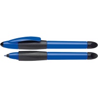 Pióro kulkowe SCHNEIDER Base Ball, M, niebieski/czarny 