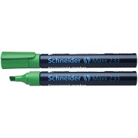 Marker permanentny SCHNEIDER Maxx 233, ścięty, 1-5mm, zielony