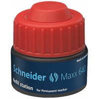 Stacja uzupełniająca SCHNEIDER Maxx 640, 30 ml, czerwony 