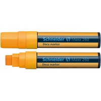 Marker kredowy SCHNEIDER Maxx 260 Deco, 5-15mm, pomarańczowy