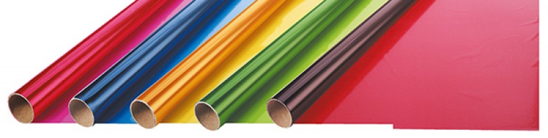 Folia prezentowa FOLIA PAPER, 70x200cm, w rolce, transparentne kolory