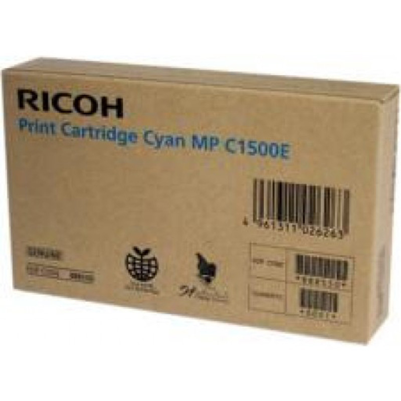 Tusz żelowy Ricoh do MP C1500SP | 3 000 str. | cyan 