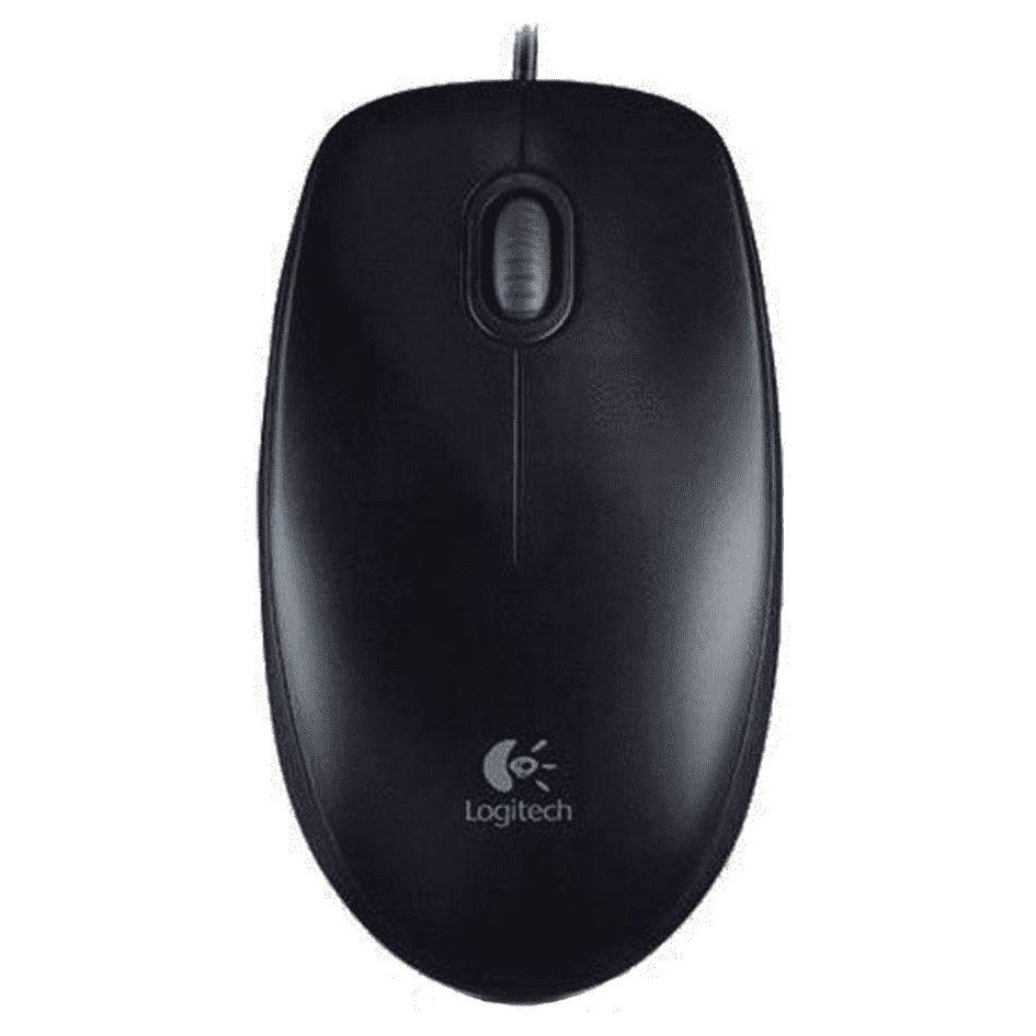 Logitech B100 mysz optyczna | przewodowa | USB | black