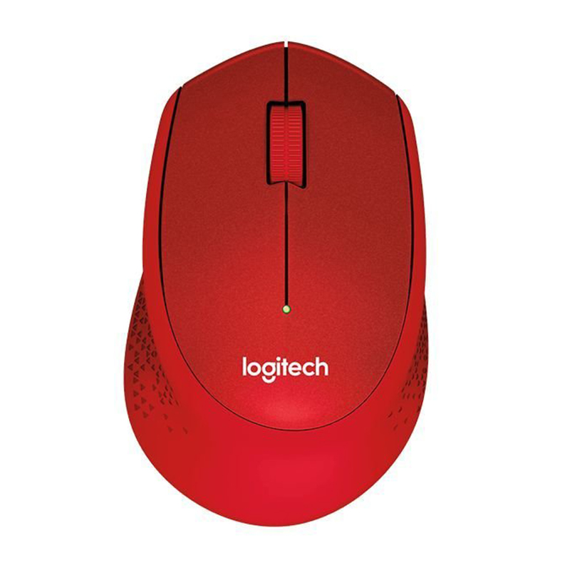 Logitech M330 mysz optyczna | bezprzewodowa | USB | red
