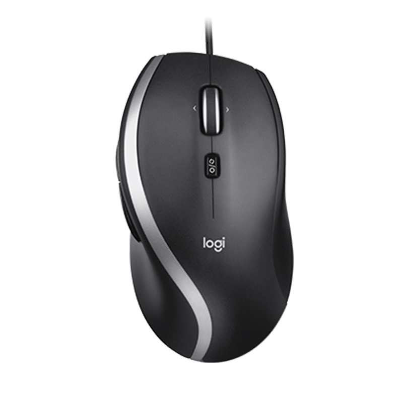 Logitech M500S mysz optyczna | przewodowa | USB | Czarno-srebrna