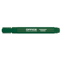 Marker permanentny OFFICE PRODUCTS, okrągły, 1-3mm (linia), zielony 