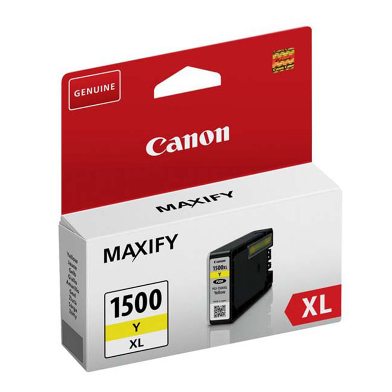Tusz Canon PGI1500XL do MB2050/2350/2755 | yellow | 12ml | blistr 