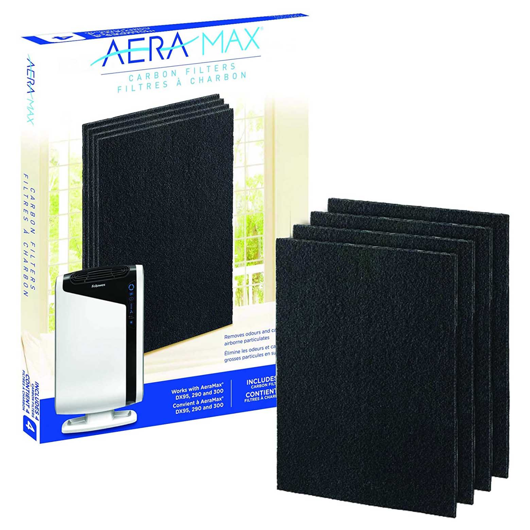 Fellowes filtr węglowy do AeraMax™ DX95 - op. 4 szt.