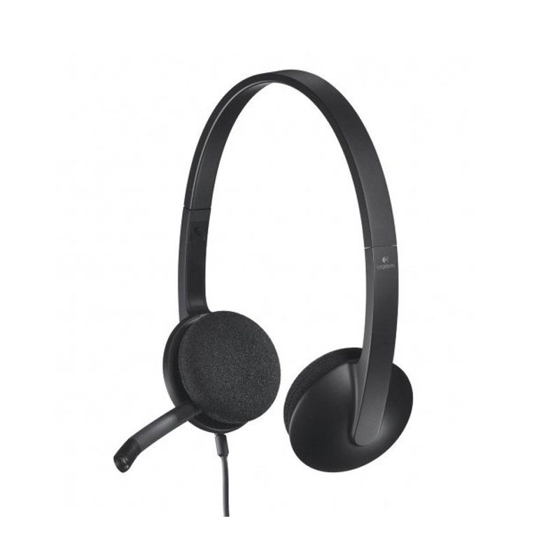 Słuchawki Logitech Headset H340  BLACK USB z mikrofonem