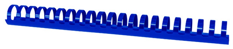 Grzbiety do bindowania OFFICE PRODUCTS, A4, 28,5mm (270 kartek), 50 szt., niebieskie