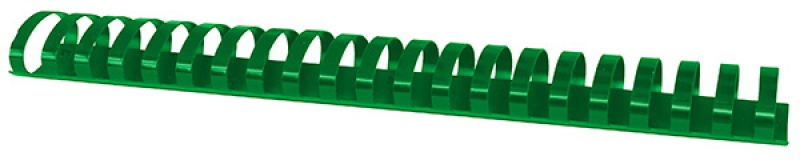 Grzbiety do bindowania OFFICE PRODUCTS, A4, 45mm (440 kartek), 50 szt., zielone