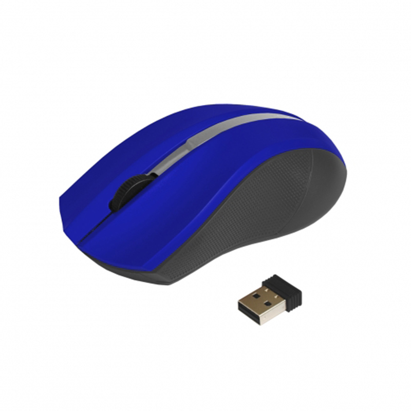 Art AM-97E mysz optyczna | bezprzewodowa | USB | blue