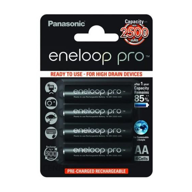 Akumulator Panasonic ENELOOP PRO R6/AA | 2500mAh | 4 szt.(blister)
