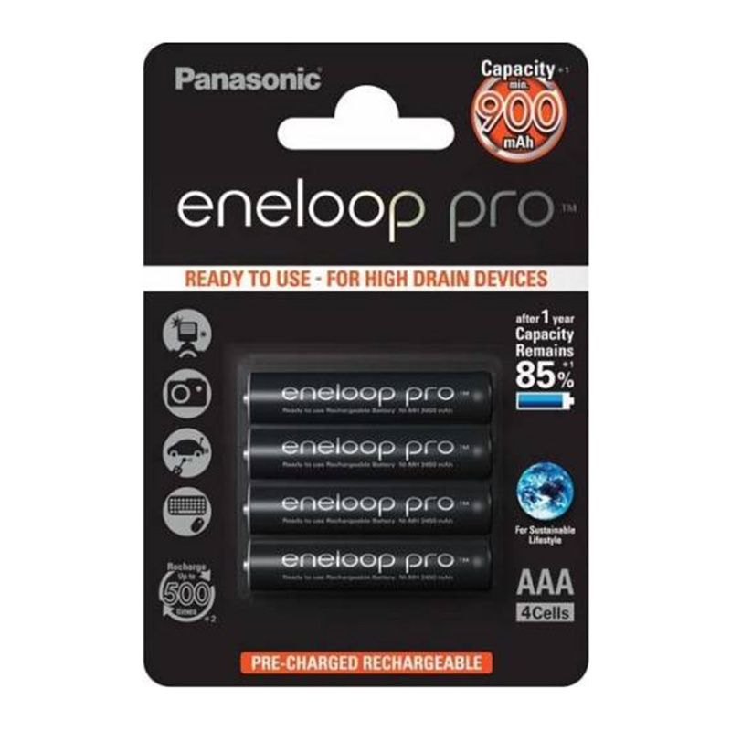Akumulator Panasonic ENELOOP PRO R03/AAA | 930mAh | 4szt. (blister)
