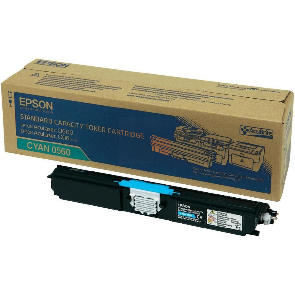Toner Epson   do   AcuLaser C1600, CX16   | 1 600 str. |   cyan 
