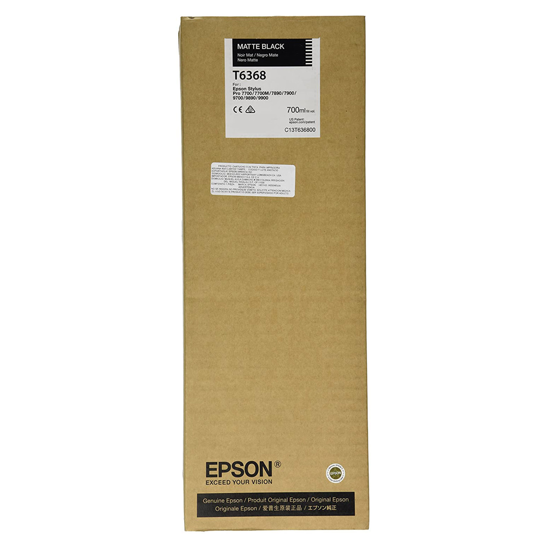 Tusz Epson T6368  do  Stylus Pro 7900/9900 | 700ml | matte black 