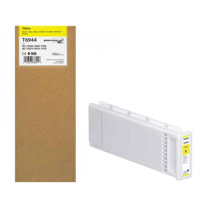 Tusz Epson  UltraChrome XD do SC-T3000/T5000/T7000  | 700 ml | yellow 