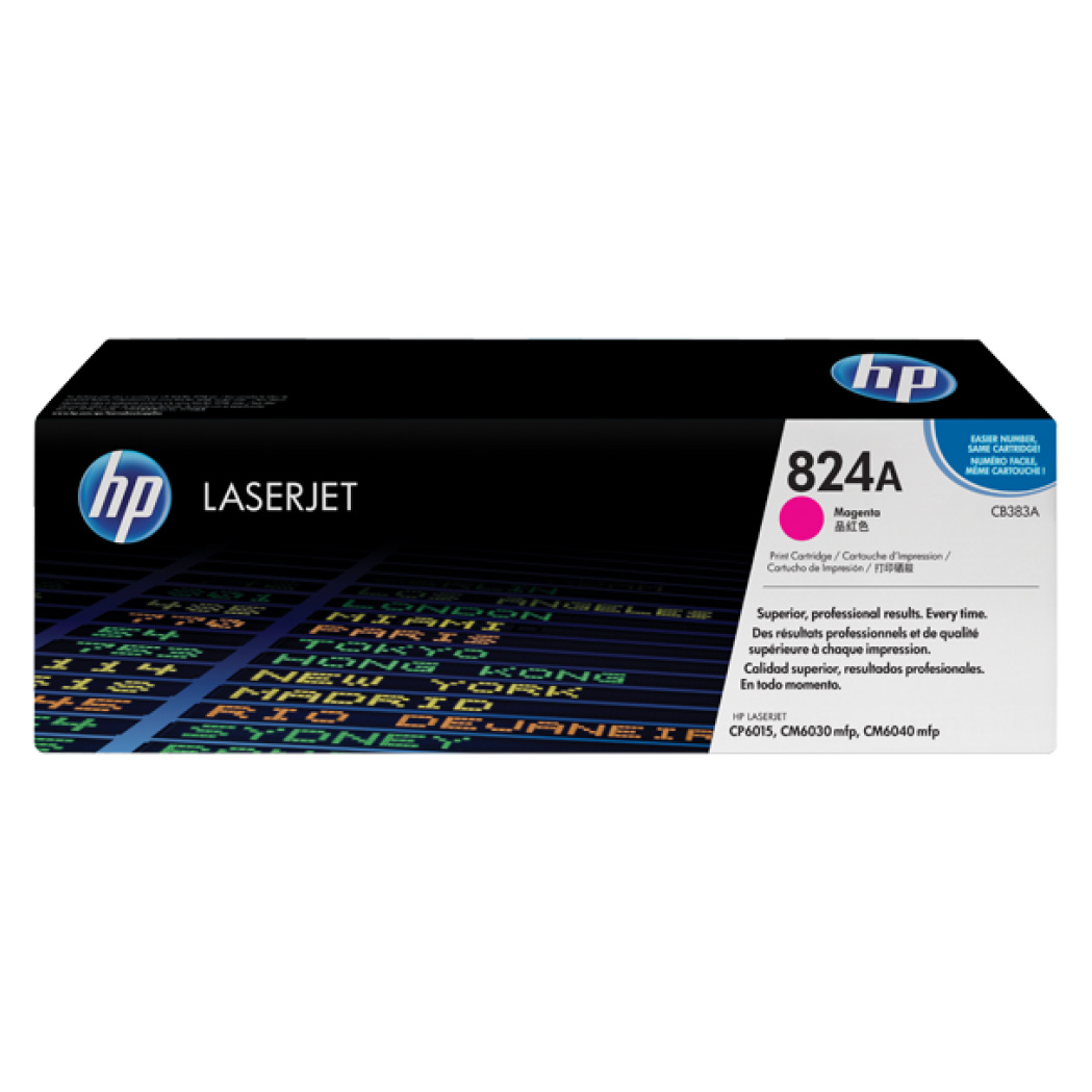 Toner HP 824A do Color LaserJet CP6015/6030/6040 | 21 000 str. | magenta 