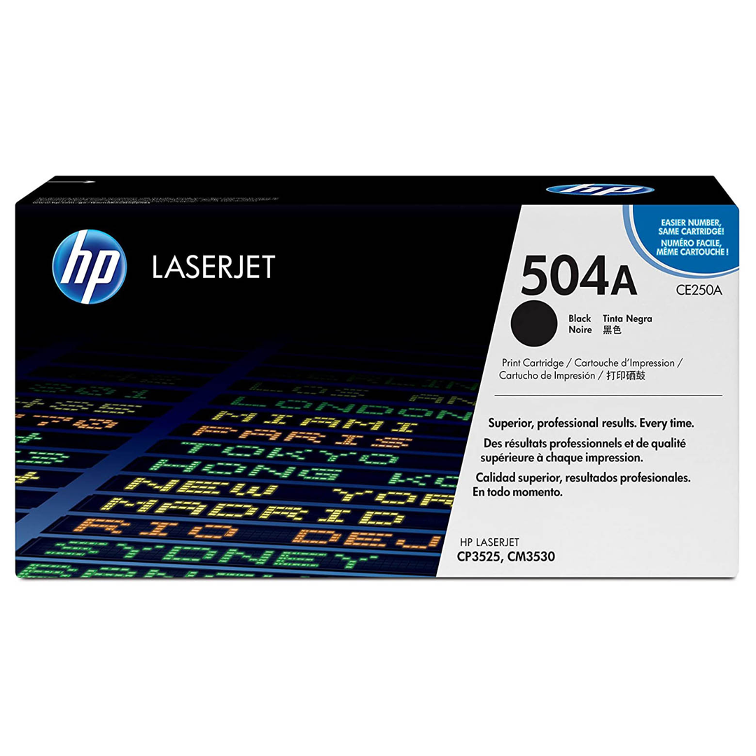 Toner HP 504A do Color LaserJet 3525/3530 | 5 000 str. | black 