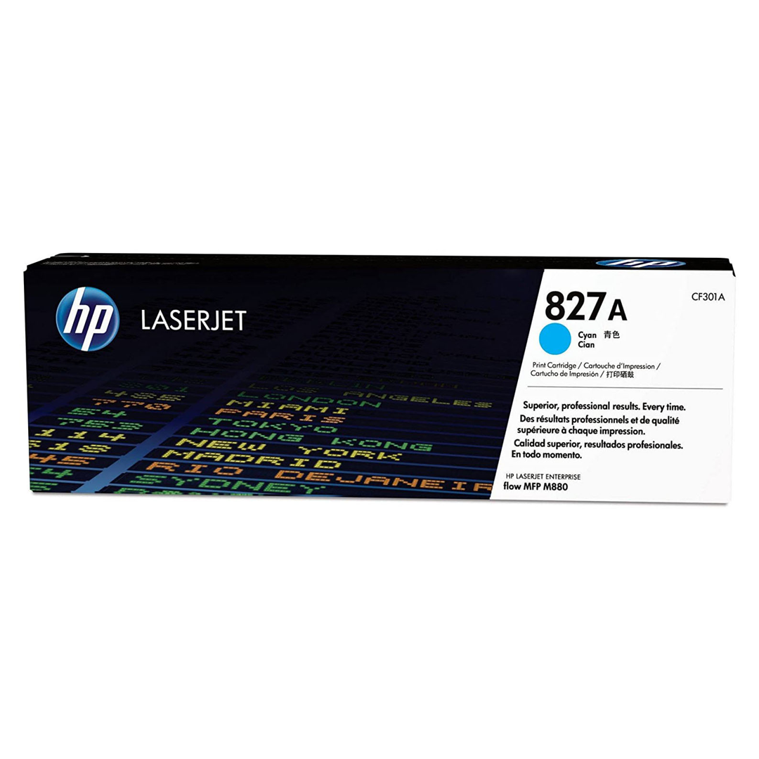 Toner HP 827A do LaserJet Enterprise Flow M880 | 32 000 str. | cyan 