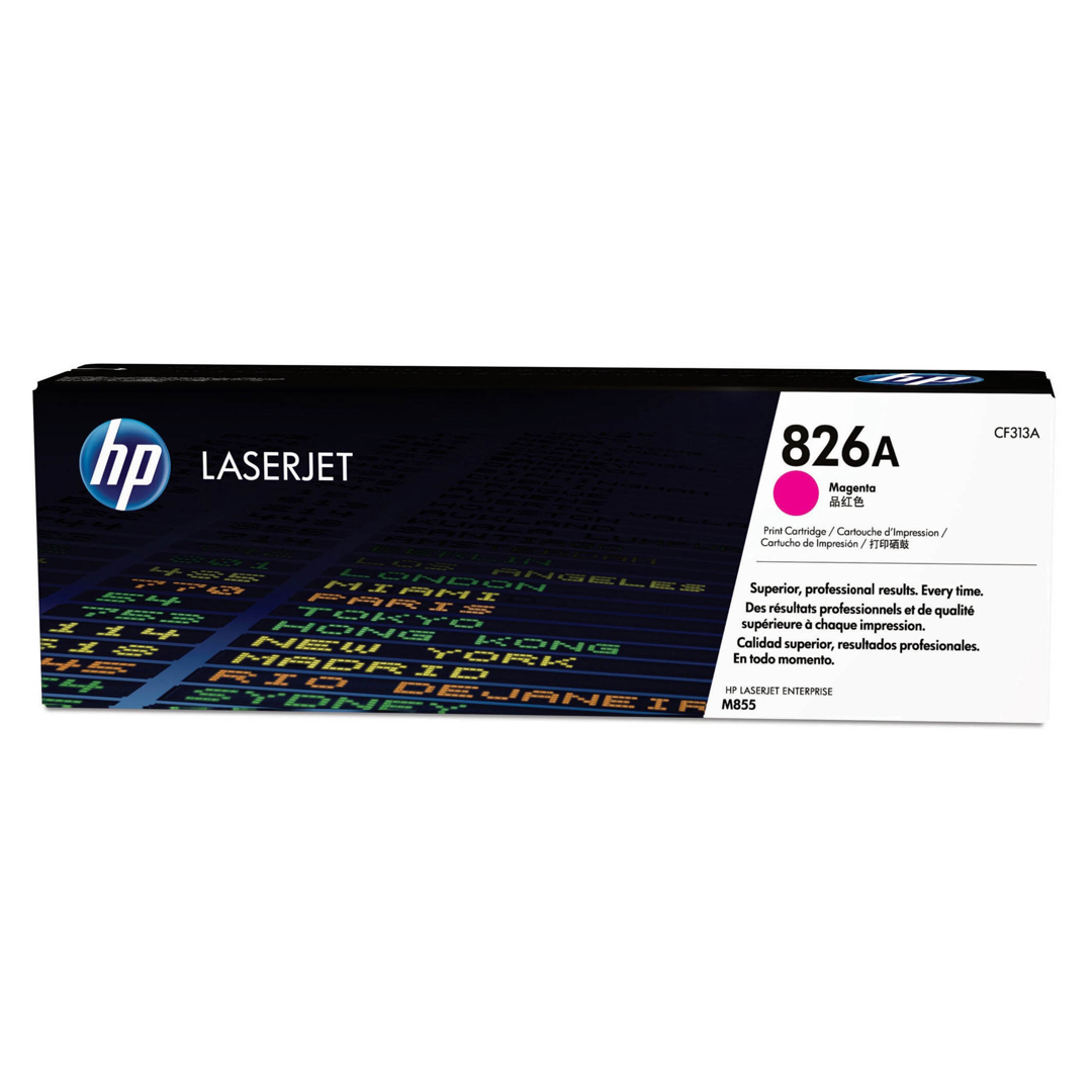 Toner HP 826A do Color LaserJet Enterprise M855 | 31 500 str. | Magenta 