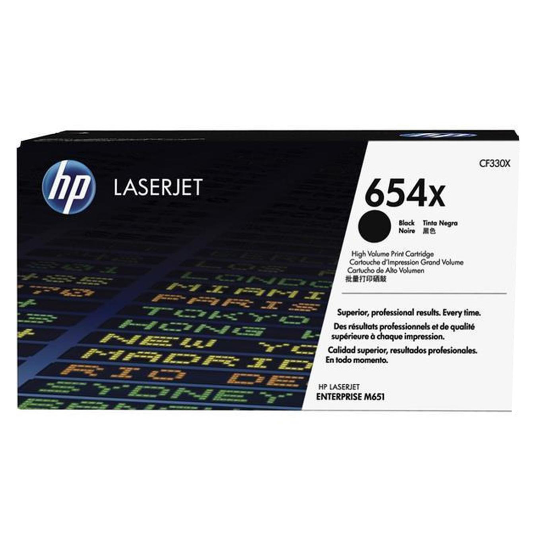 Toner HP 654X do Color LaserJet Enterprise M651| 20 500 str. | black 