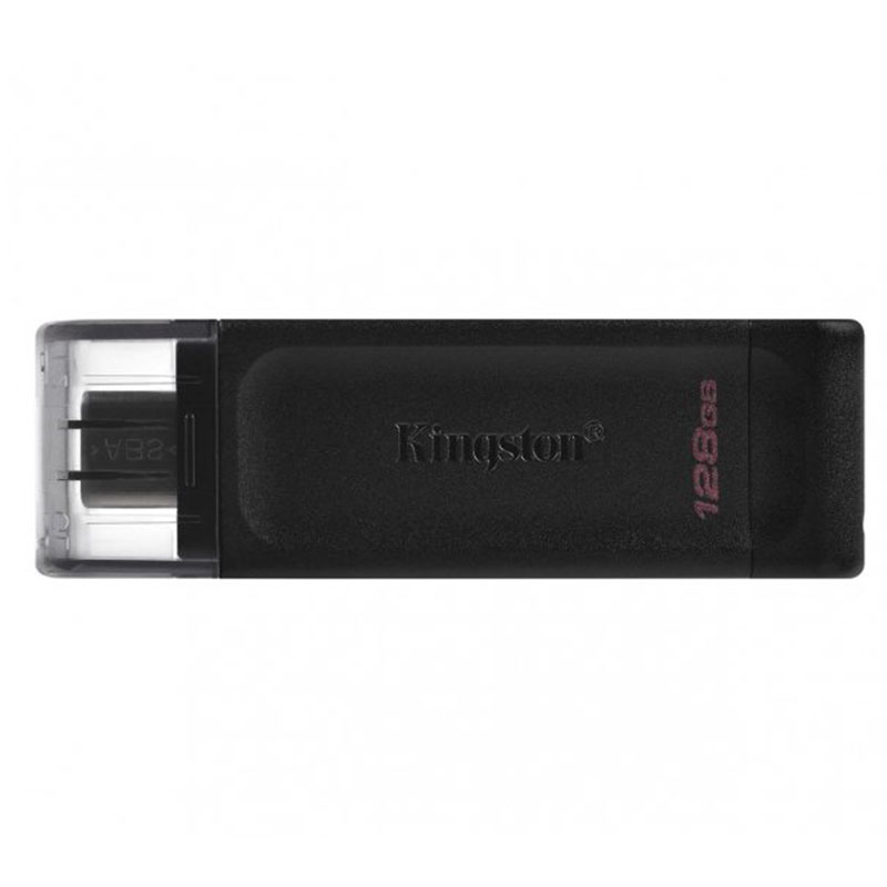 Kingston pamięć DataTraveler 70 | USB-C 3.2 Gen 1 | 128GB | black