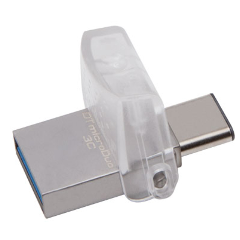 Kingston pamięć DT microDuo 3C | 128 GB | USB 3.0/3.1 + pamięć flash | Type-C