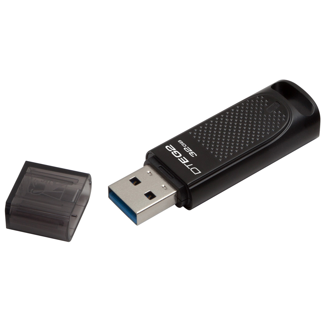Kingston pamięć DataTraveler Elite G2 | USB 3.1/3.0 | 32GB | metal |  black
