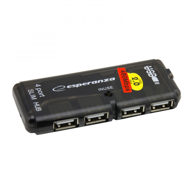 Esperanza HUB USB 2.0 | 4 porty