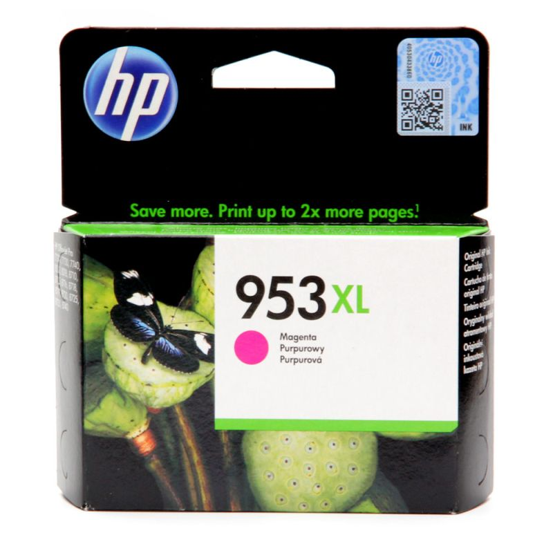 Tusz HP 953XL do OfficeJet Pro 8210/8710/8715/8720/8725 | 1 450 str. | magenta 