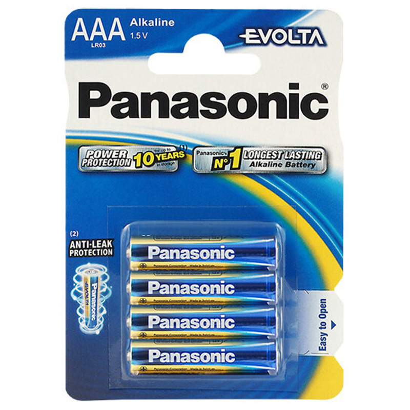 Baterie Panasonic alkaliczne EVOLTA LR03/4BP | 4szt.