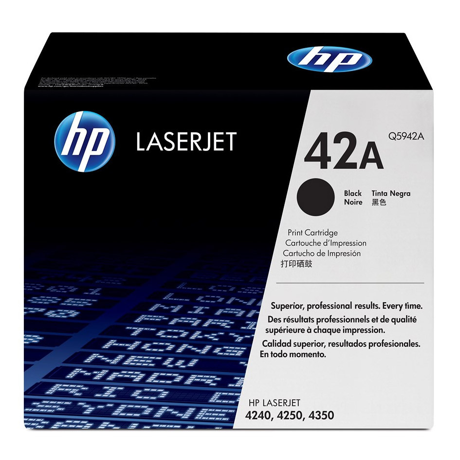 Toner HP 42A do LaserJet 4250/4350 | 10 000 str. | black 