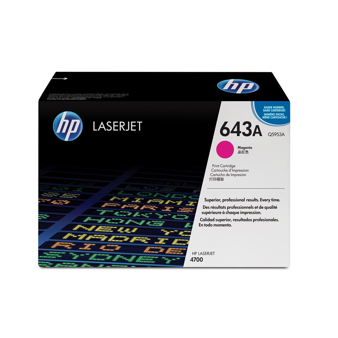 Toner HP 643A do Color LaserJet 4700 | 10 000 str. | magenta