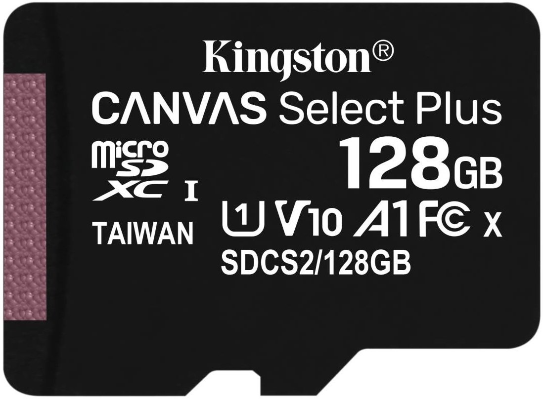 KINGSTON microSDXC Canvas Select Plus 128GBSP bez ADP 