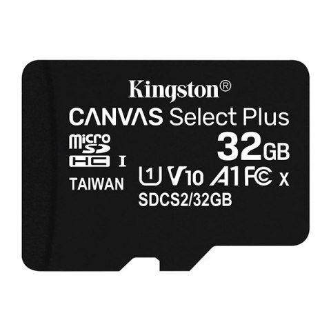 Kingston karta pamięci Micro SD Canvas Select Plus | 32GB