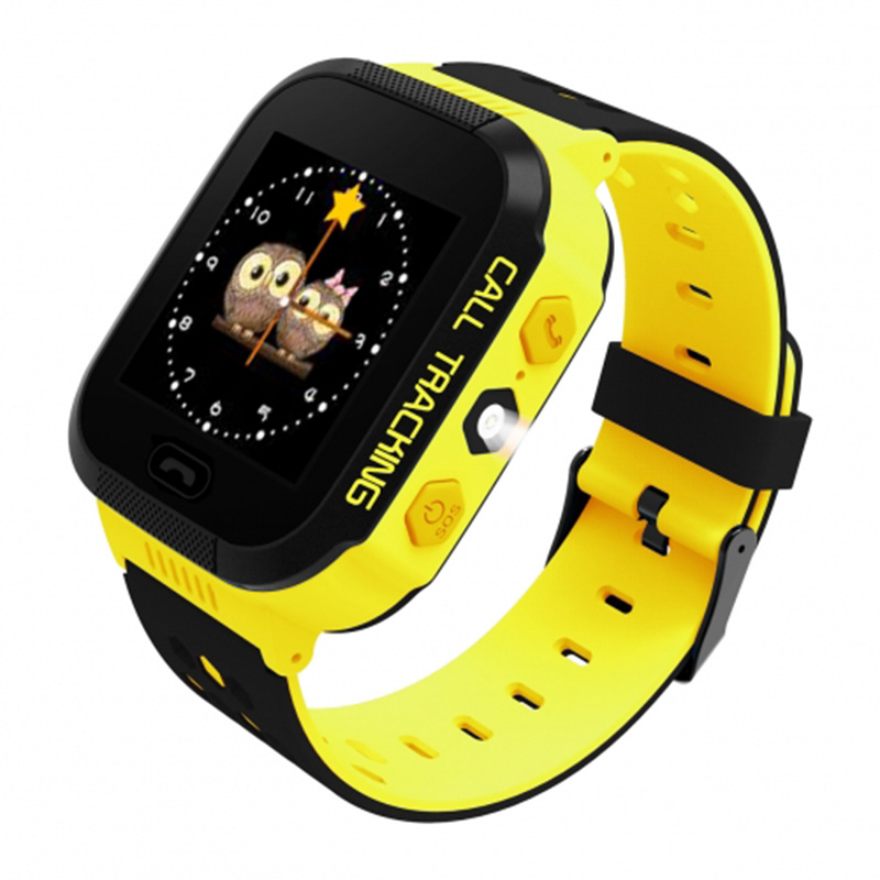 Watch Phone Go z lokalizatorem GPS | Flashlight  Yellow