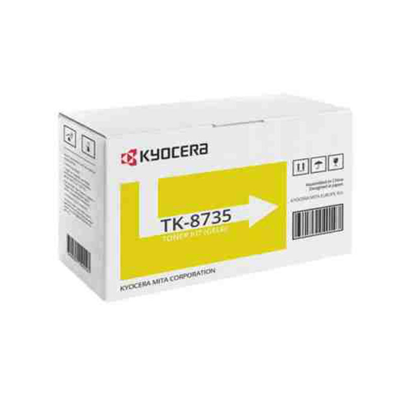Toner Kyocera TK-8735Y do TASKalfa 7052/8052/7353/8353ci | 40 000str. | yellow 