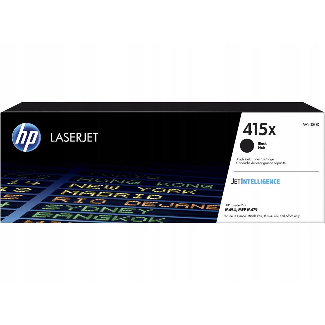 Toner HP 415X do Color LaserJet Pro M454, MFP M479 | 7 500 str. | black 