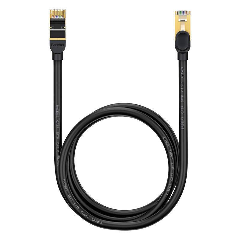 Baseus Kabel sieciowy Ethernet RJ45, 10Gbps | 1,5m | czarny