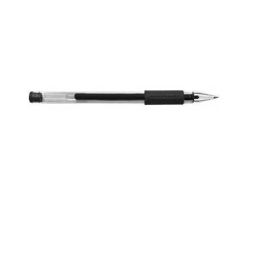 Długopis żelowy DONAU wodoodporny czarny