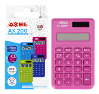 Kalkulator AXEL AX200 fiolet