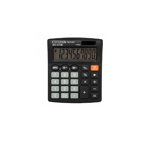 Kalkulator biurowy CITIZEN SDC-810 10-cyfrowy