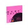 Karteczki samoprzylepne MEMO 76x76 różowy neonowy 