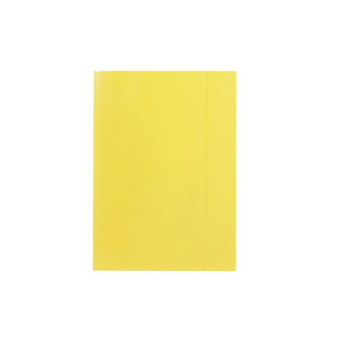 Teczka z gumką Barbara żółta